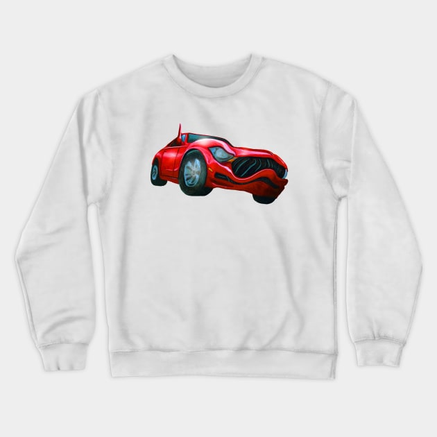 Road Rage for Cars Crewneck Sweatshirt by MelissaJBarrett